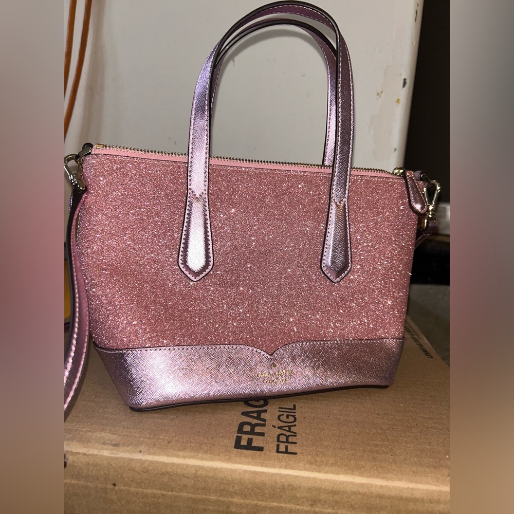 Kate Spade Glitter Crossbody Satchel